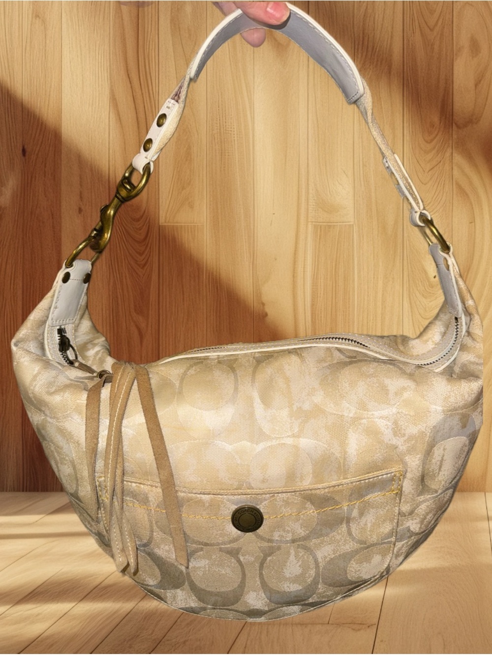 Coach Tie Dye Hampton Hobo Y2K Vintage 10008